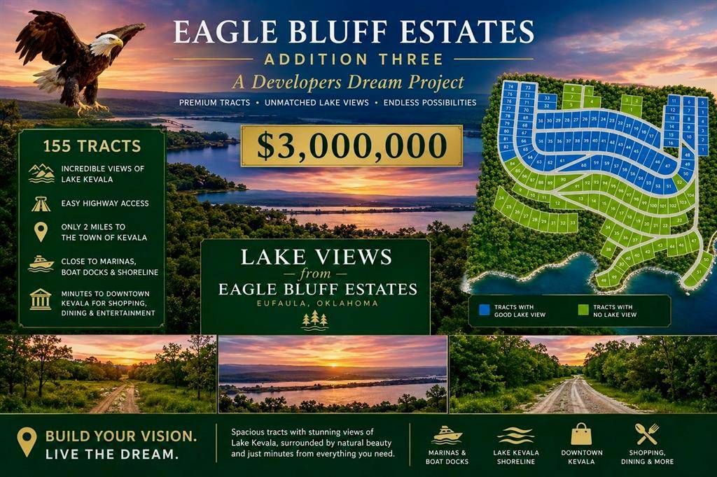 Eagle Bluff EST, Eufaula, OK 74432