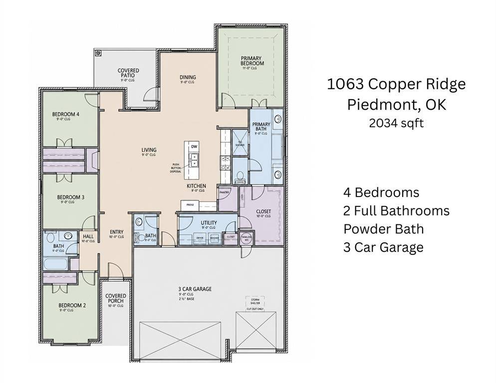 1063 Copper Ridge CIR, Piedmont, OK 73078