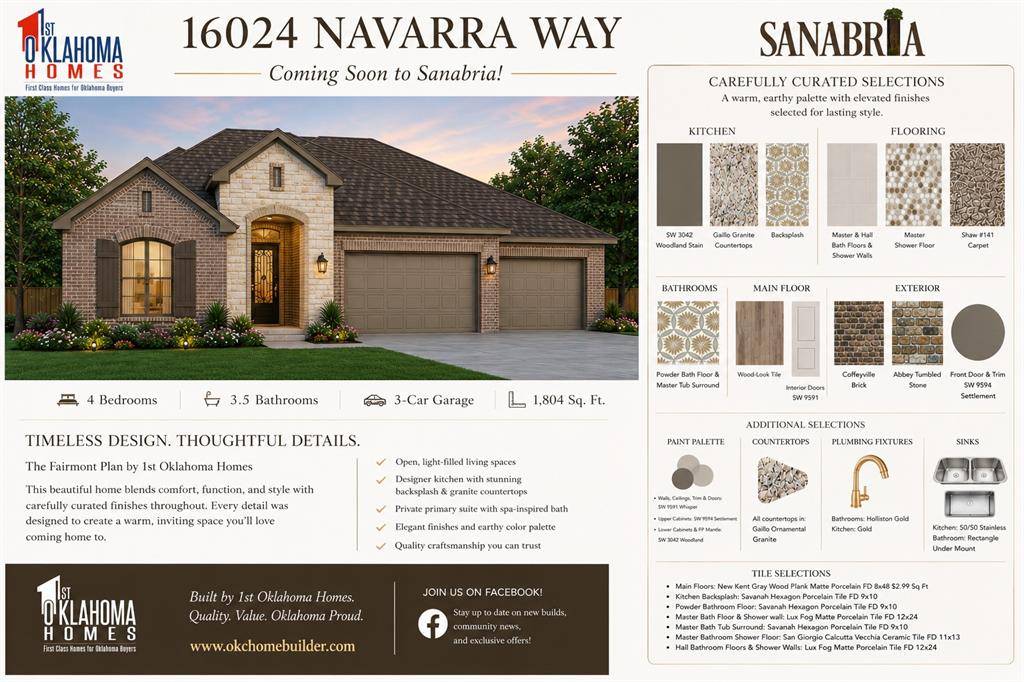 16024 Navarra WAY, Oklahoma City, OK 73170
