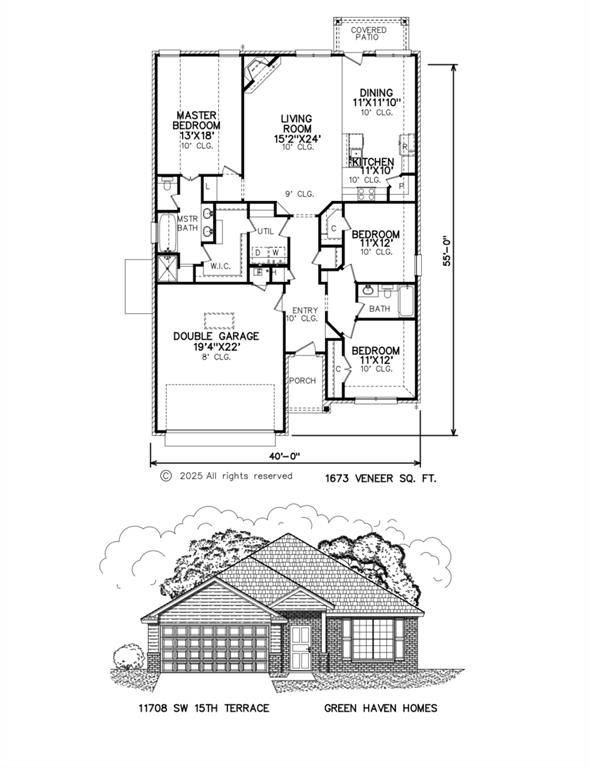 11708 SW 15th TER, Yukon, OK 73099