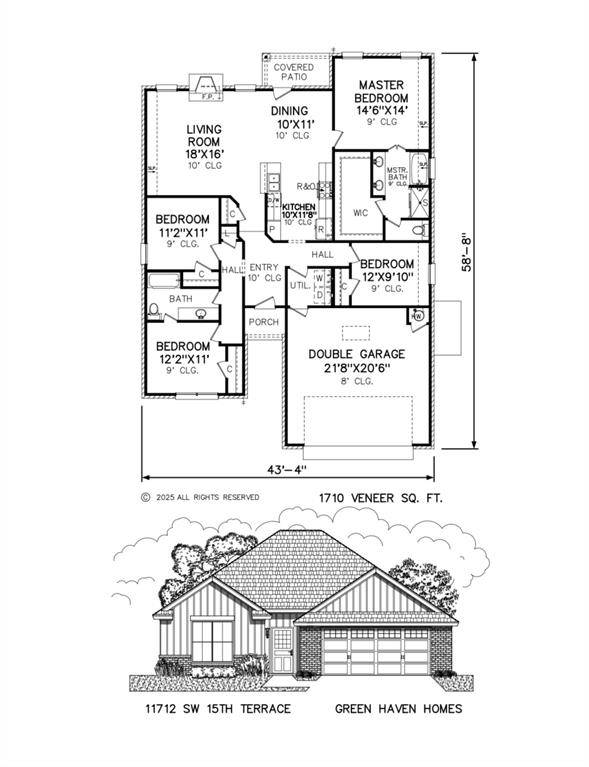 11712 SW 15th TER, Yukon, OK 73099