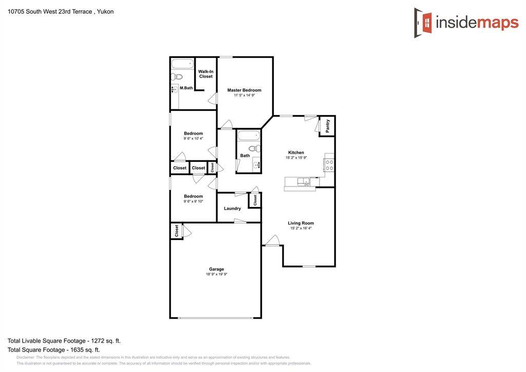 10705 SW 23rd TER, Yukon, OK 73099