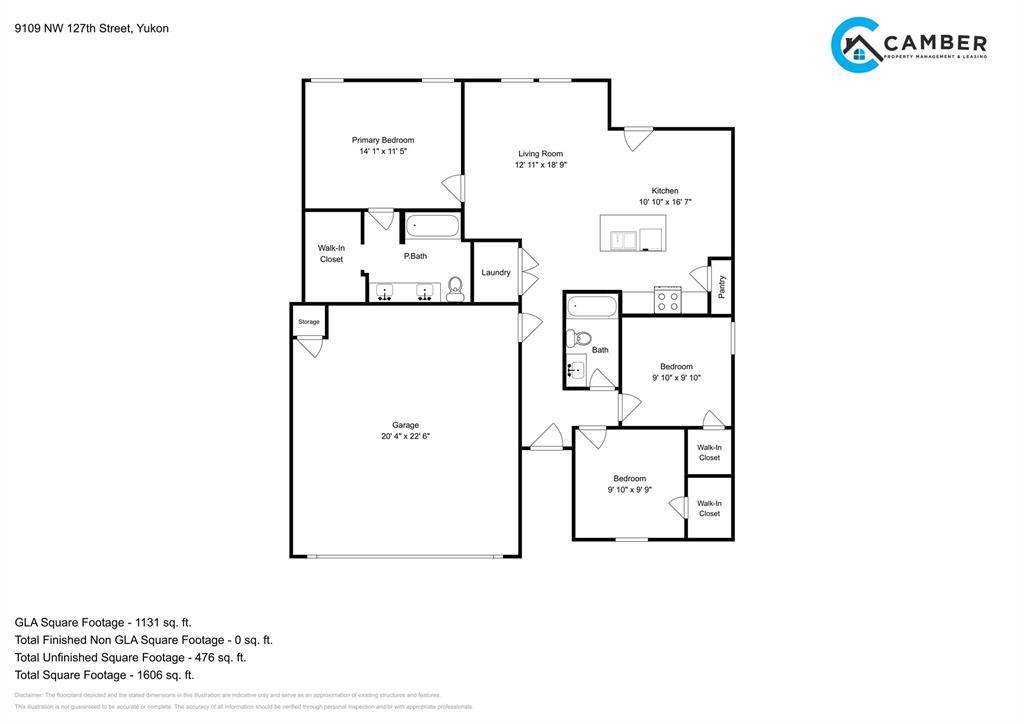 9117 NW 127th ST, Yukon, OK 73099