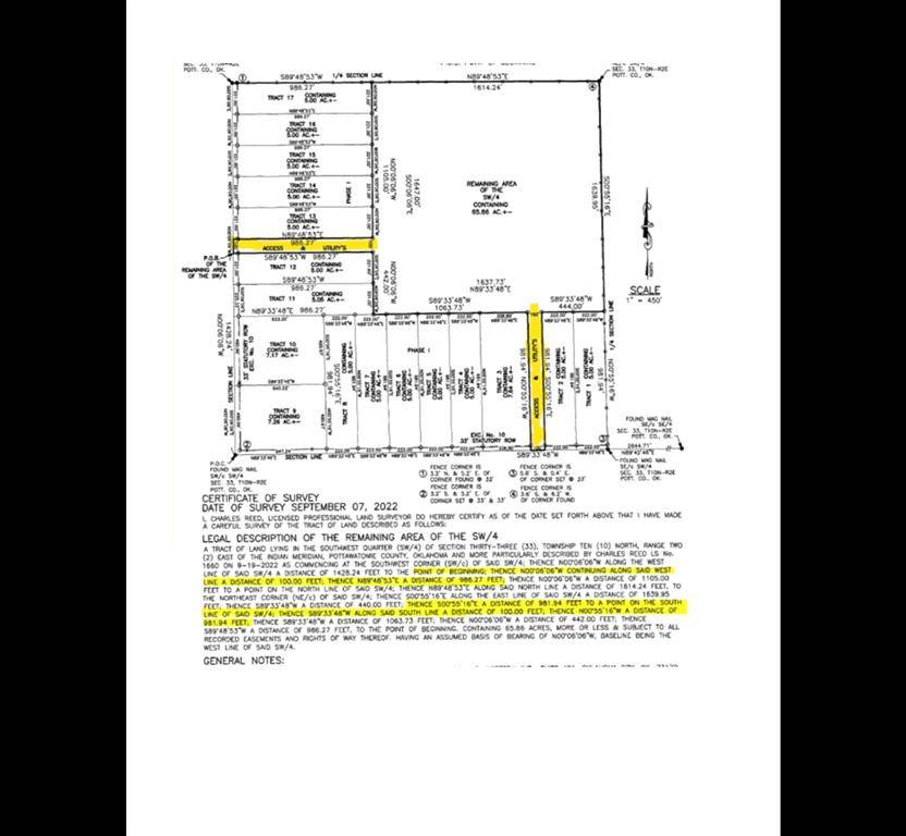TRACT 4 WACO RD, Bethel, OK 74851