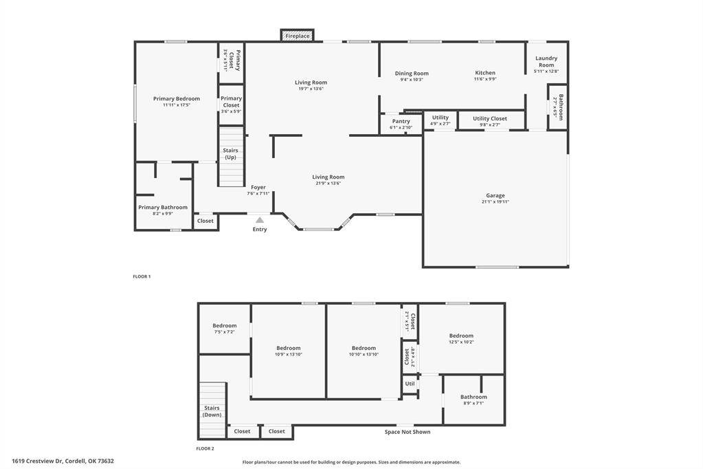 1619 Crestview DR, Cordell, OK 73632