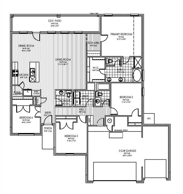 3808 W Hickorystick DR, Chickasha, OK 73018