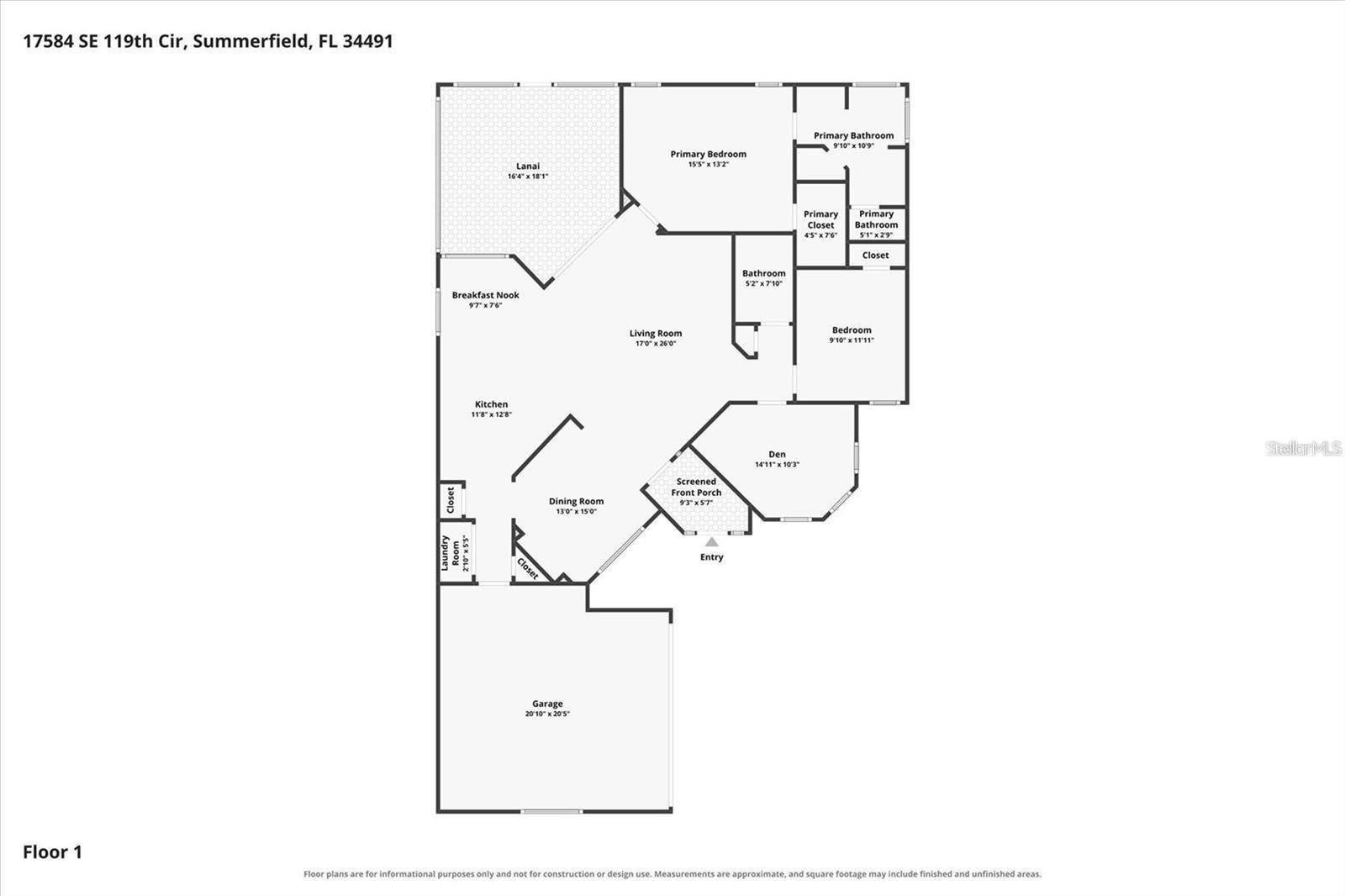 17584 SE 119TH CIR, Summerfield, FL 34491