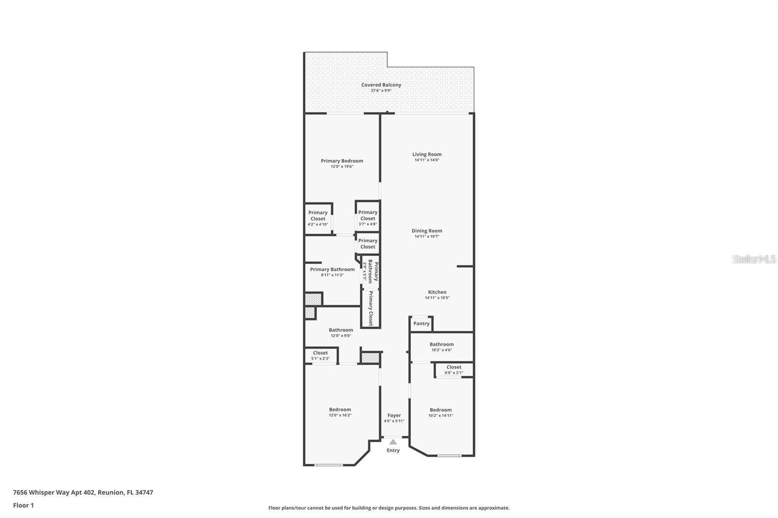 7656 WHISPER WAY #402, Reunion, FL 34747