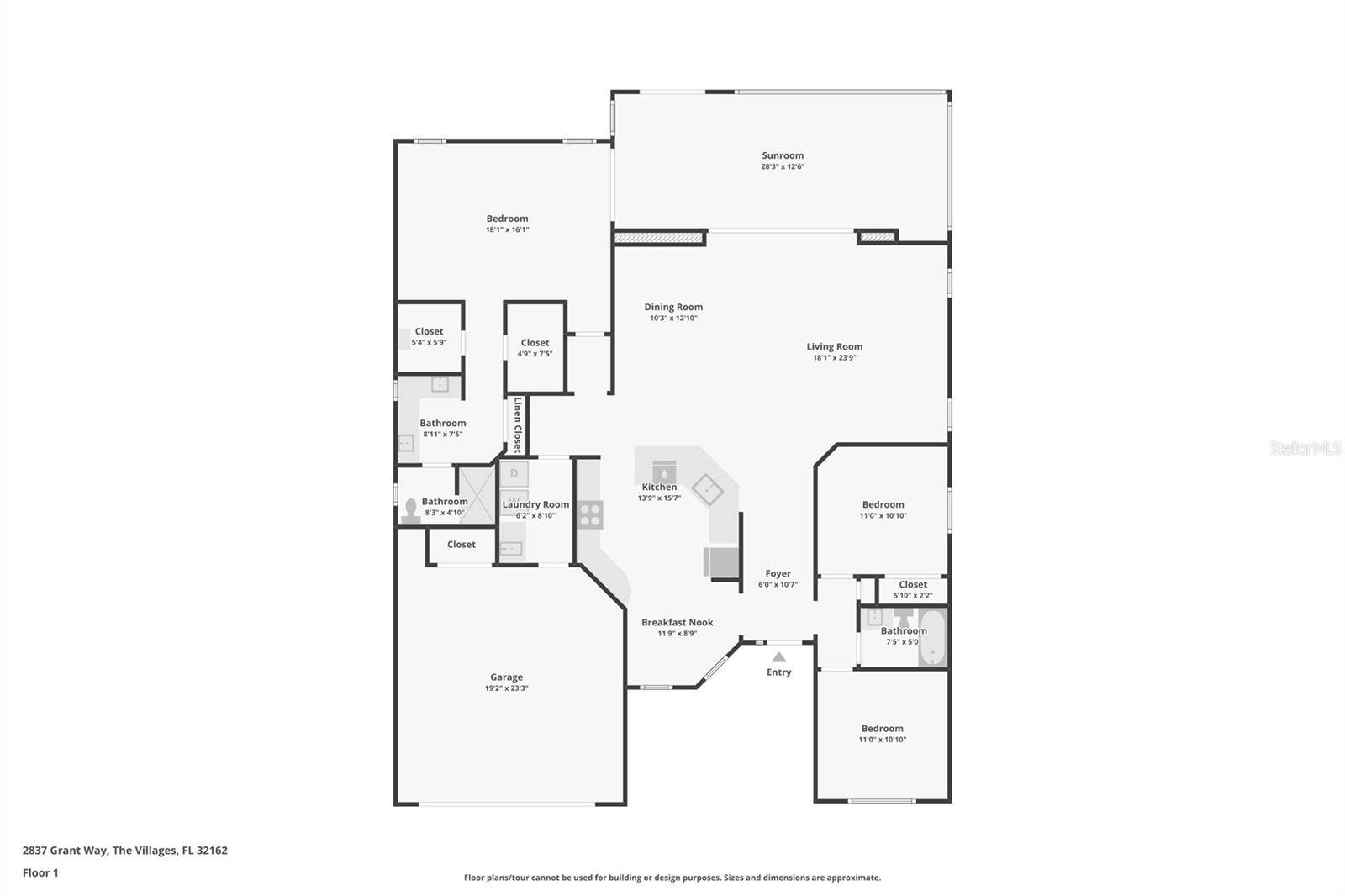 2837 GRANT WAY, The Villages, FL 32162
