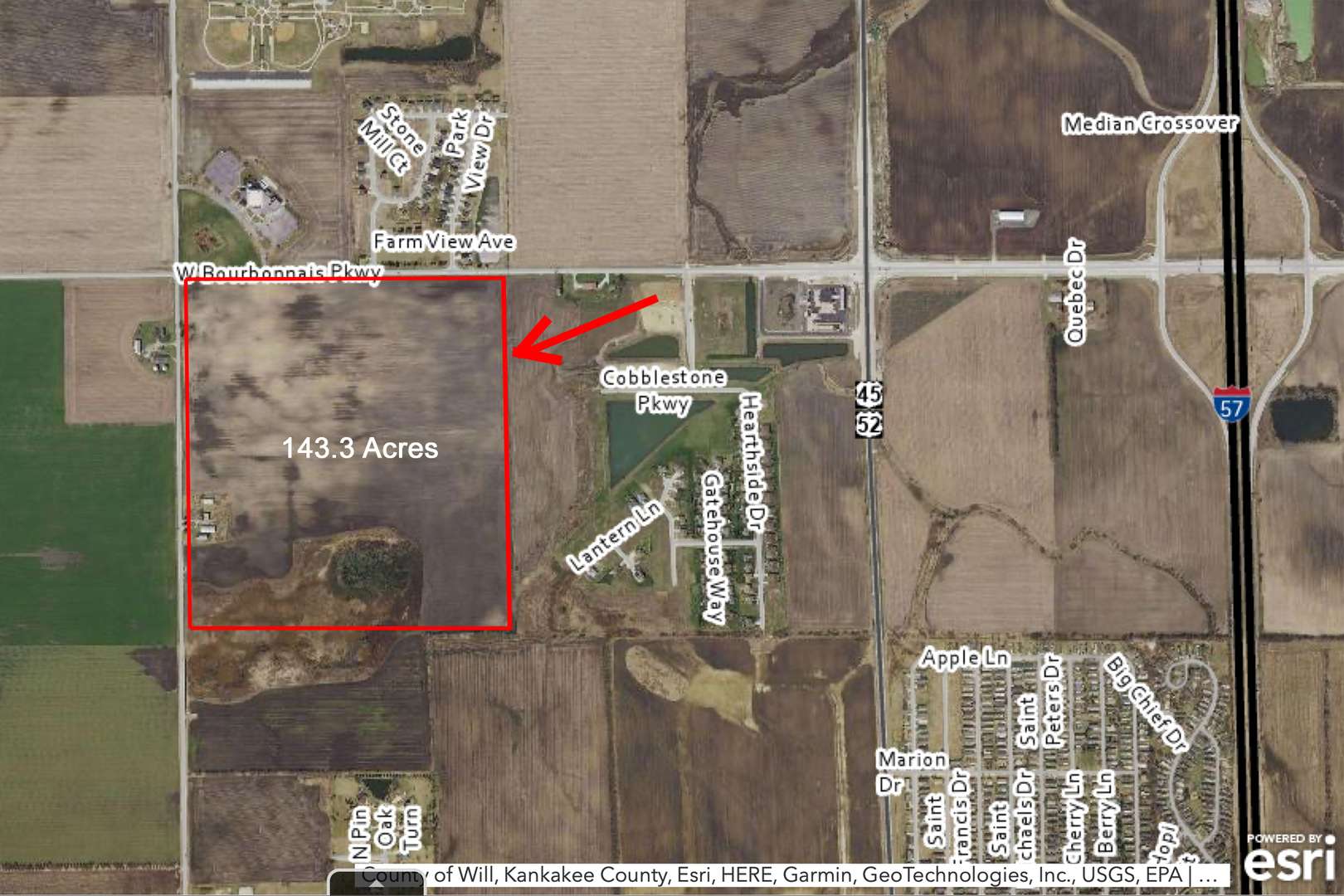6000 N 1000 W RD, Bourbonnais, IL 60914