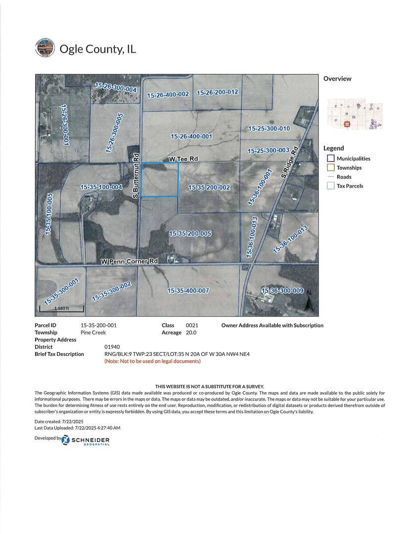 20 AC Butternut RD, Oregon, IL 61061