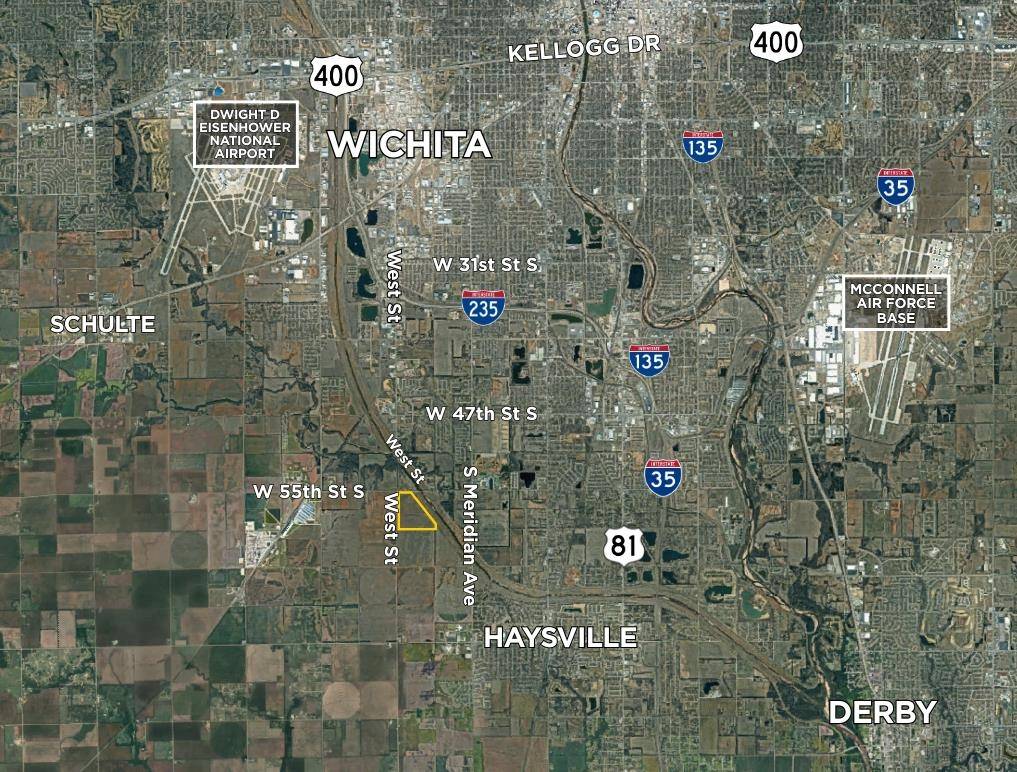 SE/c of W 55th St S & S West St, Haysville, KS 67060