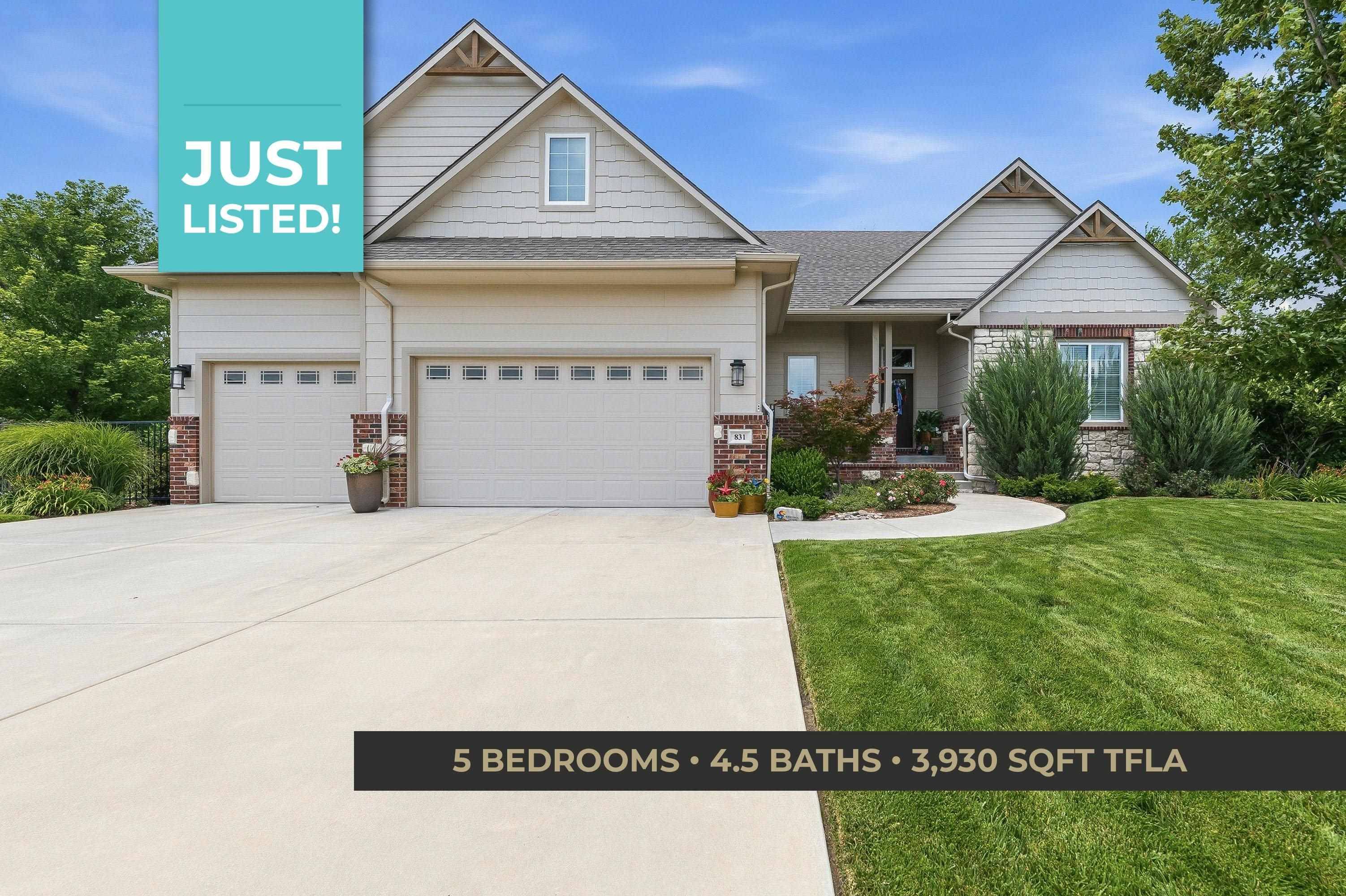 831 E Ruby Ct., Mulvane, KS 67110-9300
