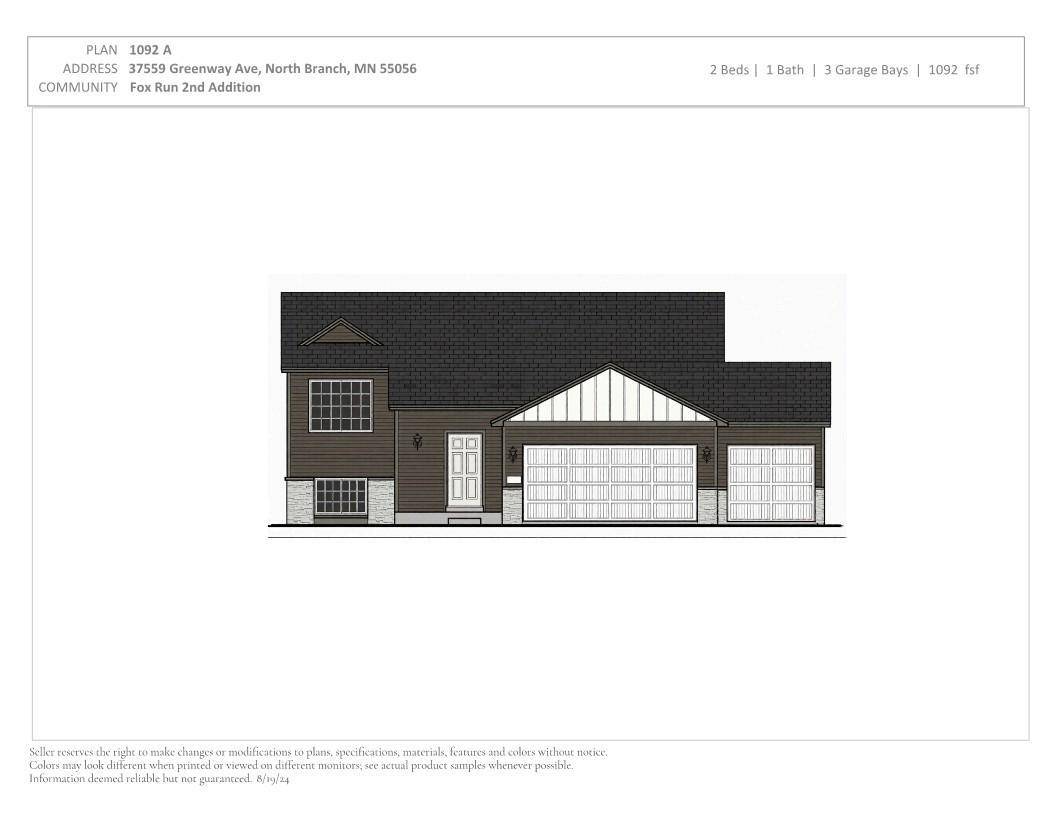 37559 Greenway AVE, North Branch, MN 55056
