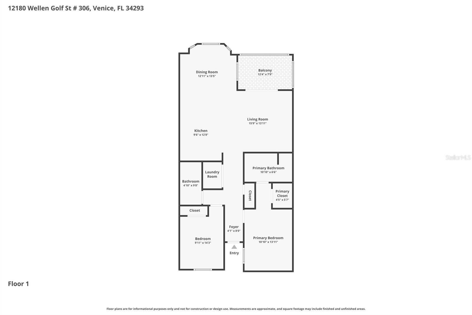 12180 WELLEN GOLF ST #306, Venice, FL 34293