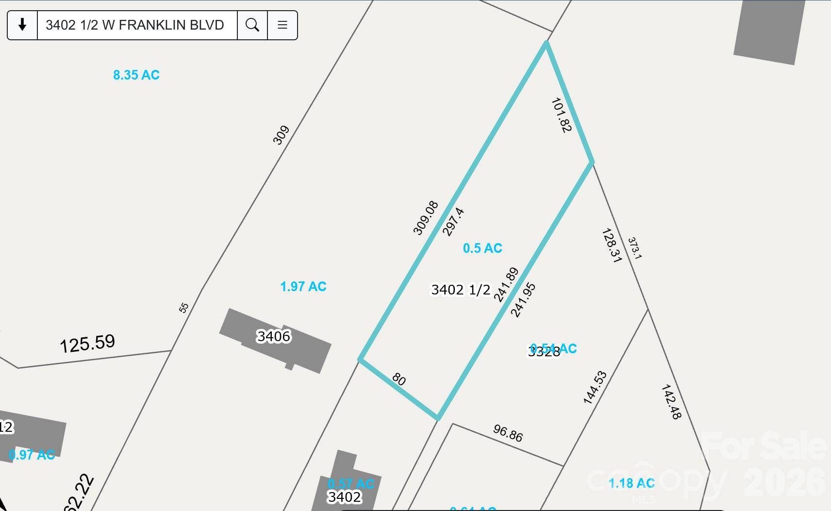 3402 1/2 W Franklin BLVD, Gastonia, NC 28052