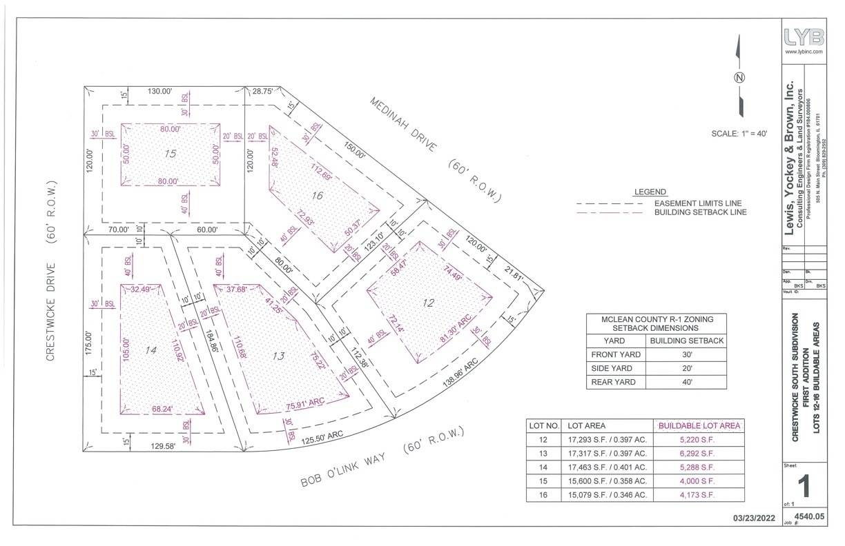 Lot 13 - 15850 Palmer WAY, Bloomington, IL 61705