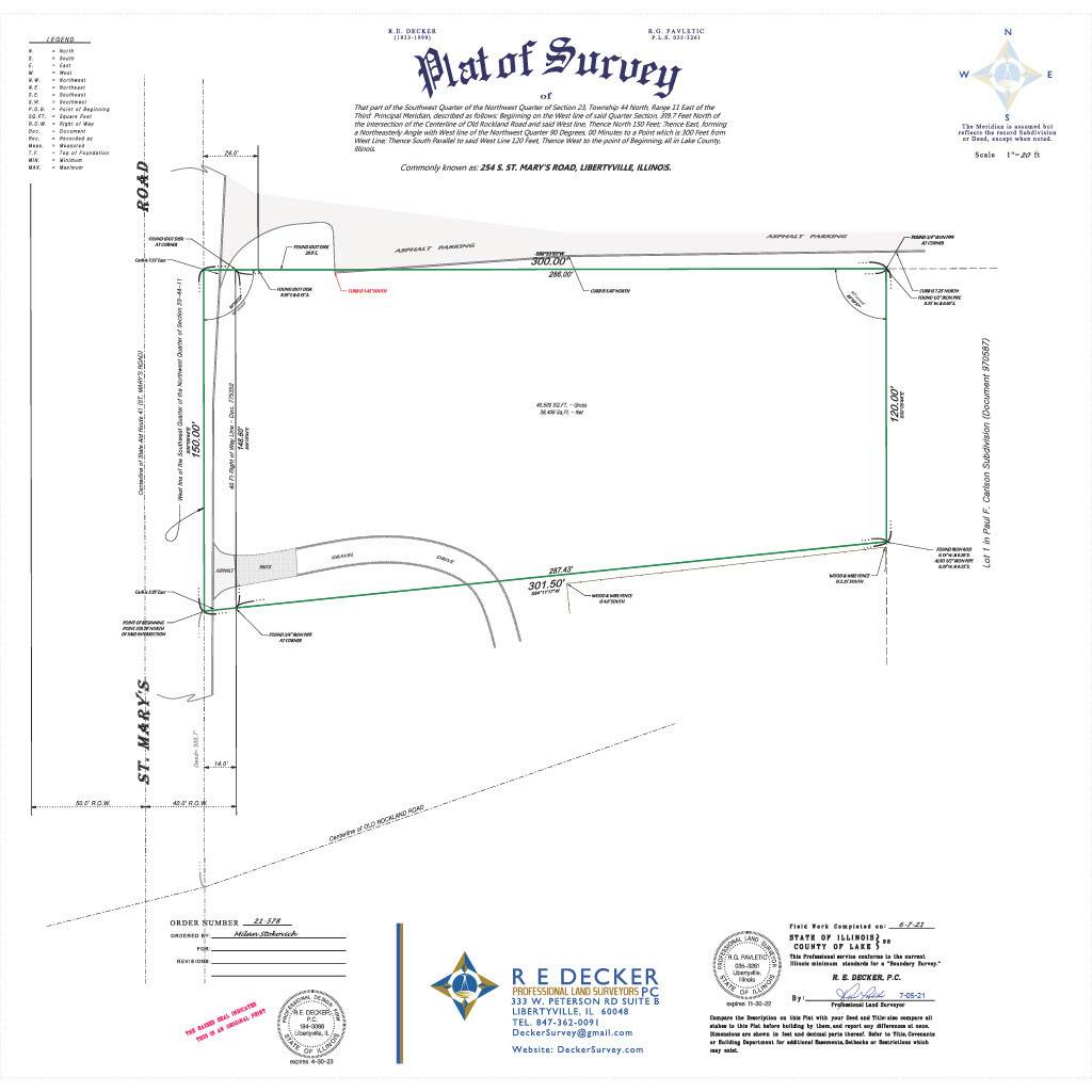 254 S St. Mary's RD, Green Oaks, IL 60048
