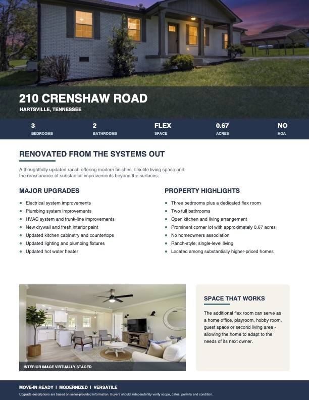 210 Crenshaw Rd, Hartsville, TN 37074