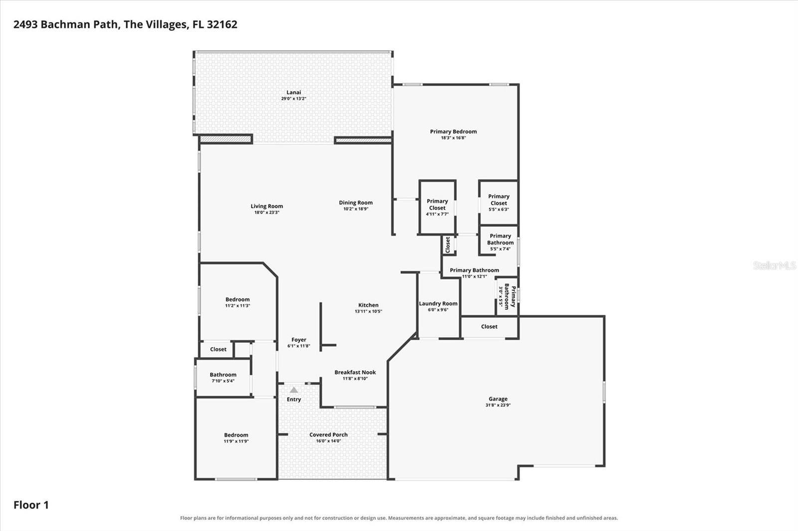 2493 BACHMAN PATH, The Villages, FL 32162