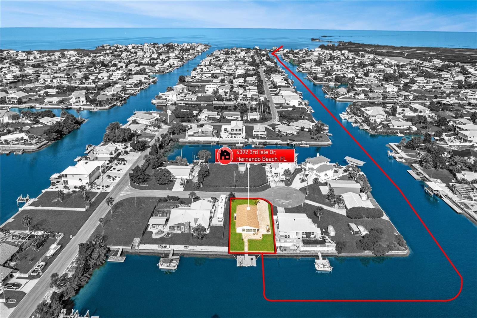 4392 3RD ISLE DR, Hernando Beach, FL 34607