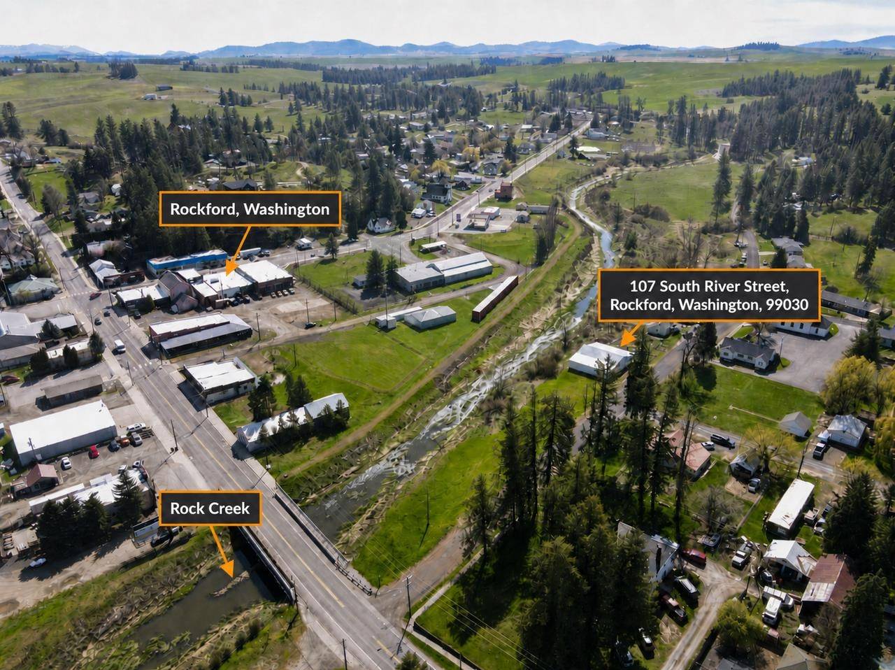 107 S River St, Rockford, WA 99030