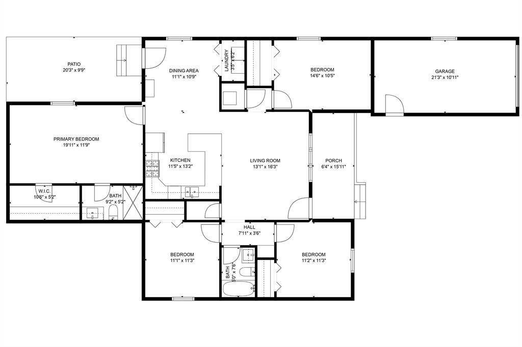 510 N Lorenz ST #1, Hooker, OK 73945