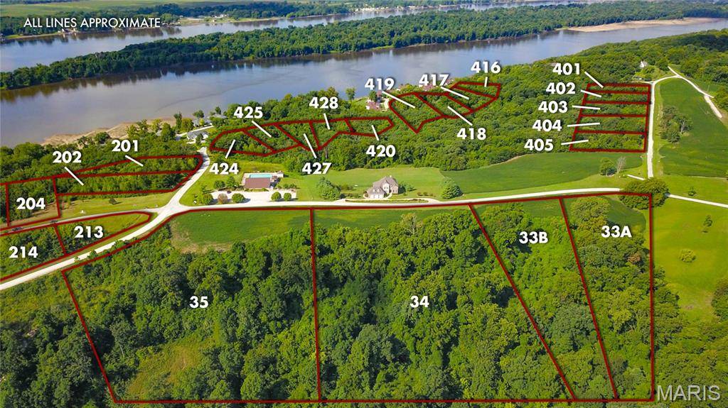 34 Lots A&B Winneberg RD #A, Golden Eagle, IL 62036