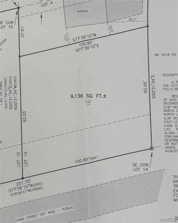 Lot 14 Park ST, Monroe City, MO 63456