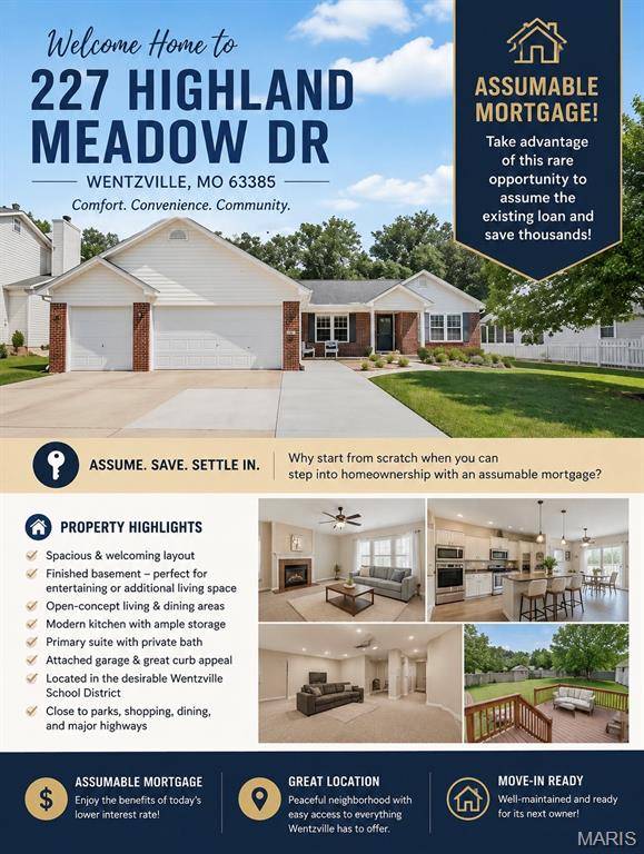 227 Highland Meadows DR, Wentzville, MO 63385