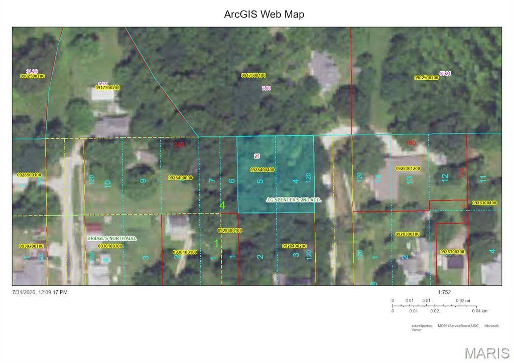 North 1st ST, Fieldon, IL 62031