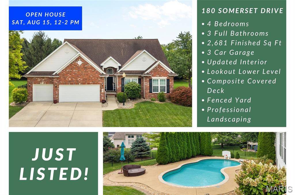 180 Somerset DR, Glen Carbon, IL 62034
