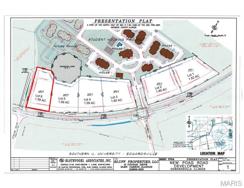 0 NE New Poag Road - Lot 6, Edwardsville, IL 62025