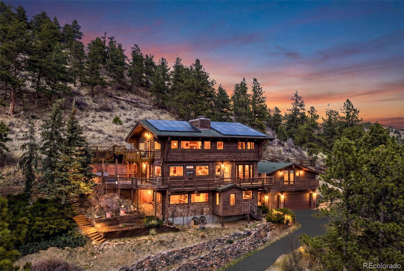 3890 S Skyline DR, Evergreen, CO 80439