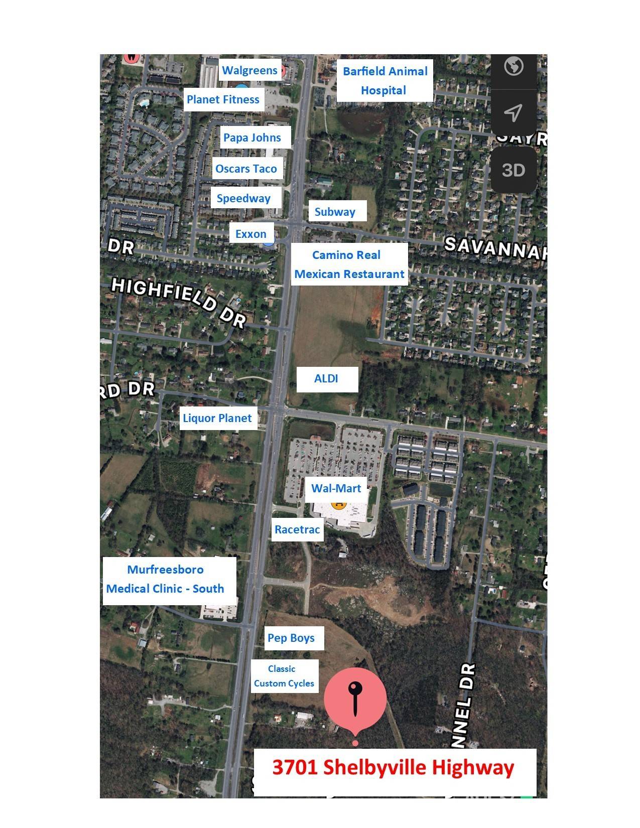 3701 Shelbyville Hwy, Murfreesboro, TN 37127