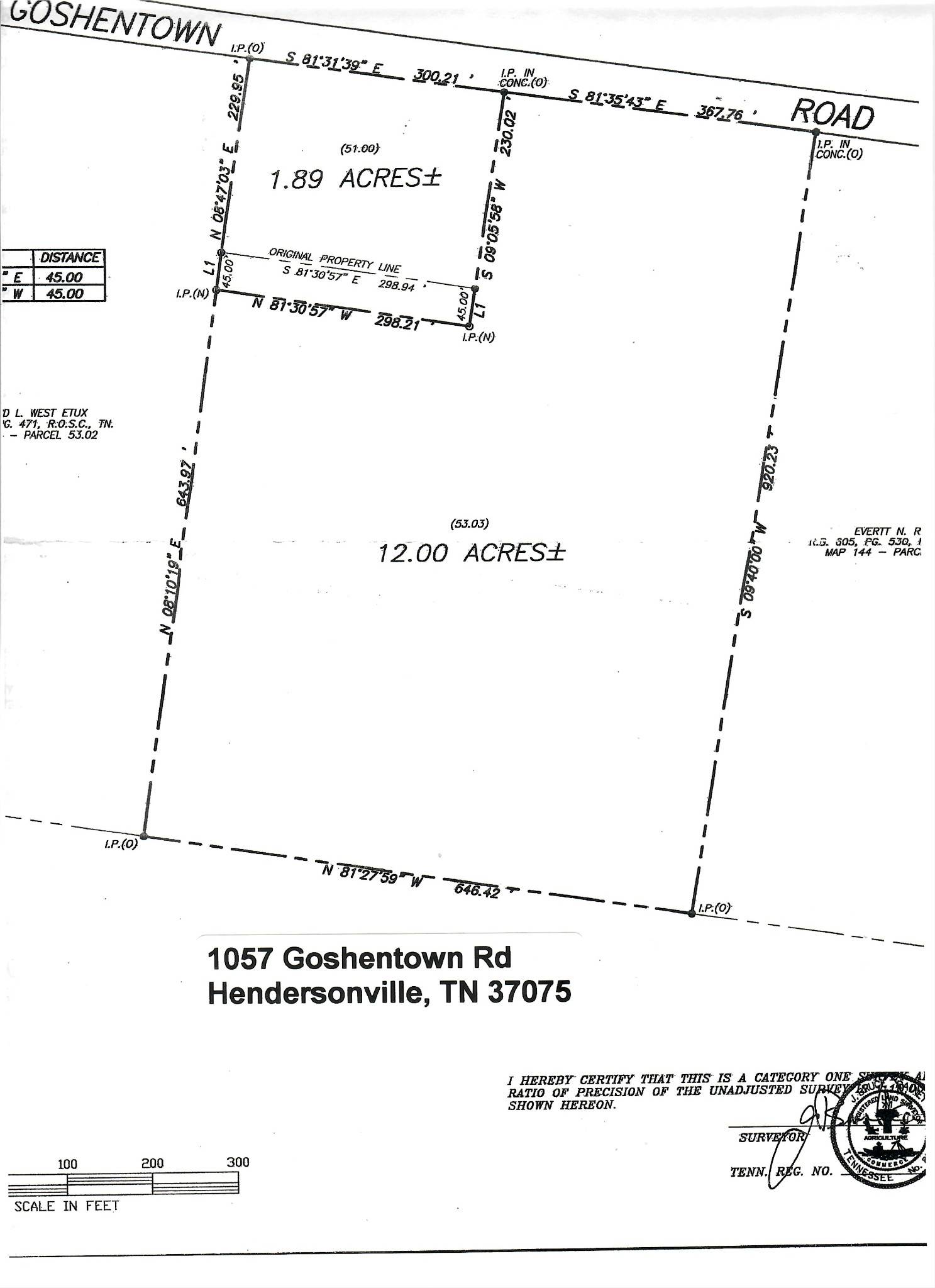 1057 Goshentown Rd, Hendersonville, TN 37075