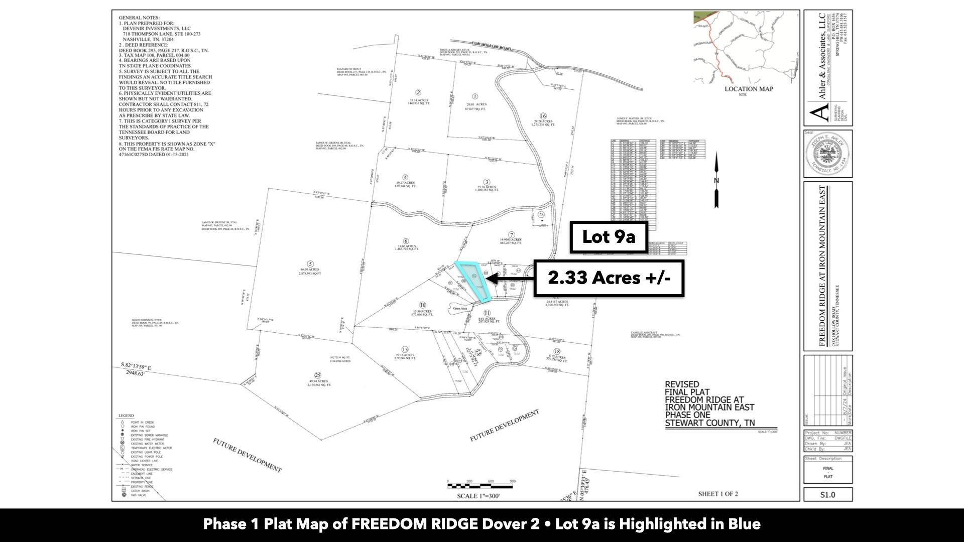0 Cox Hollow, Dover, TN 37058