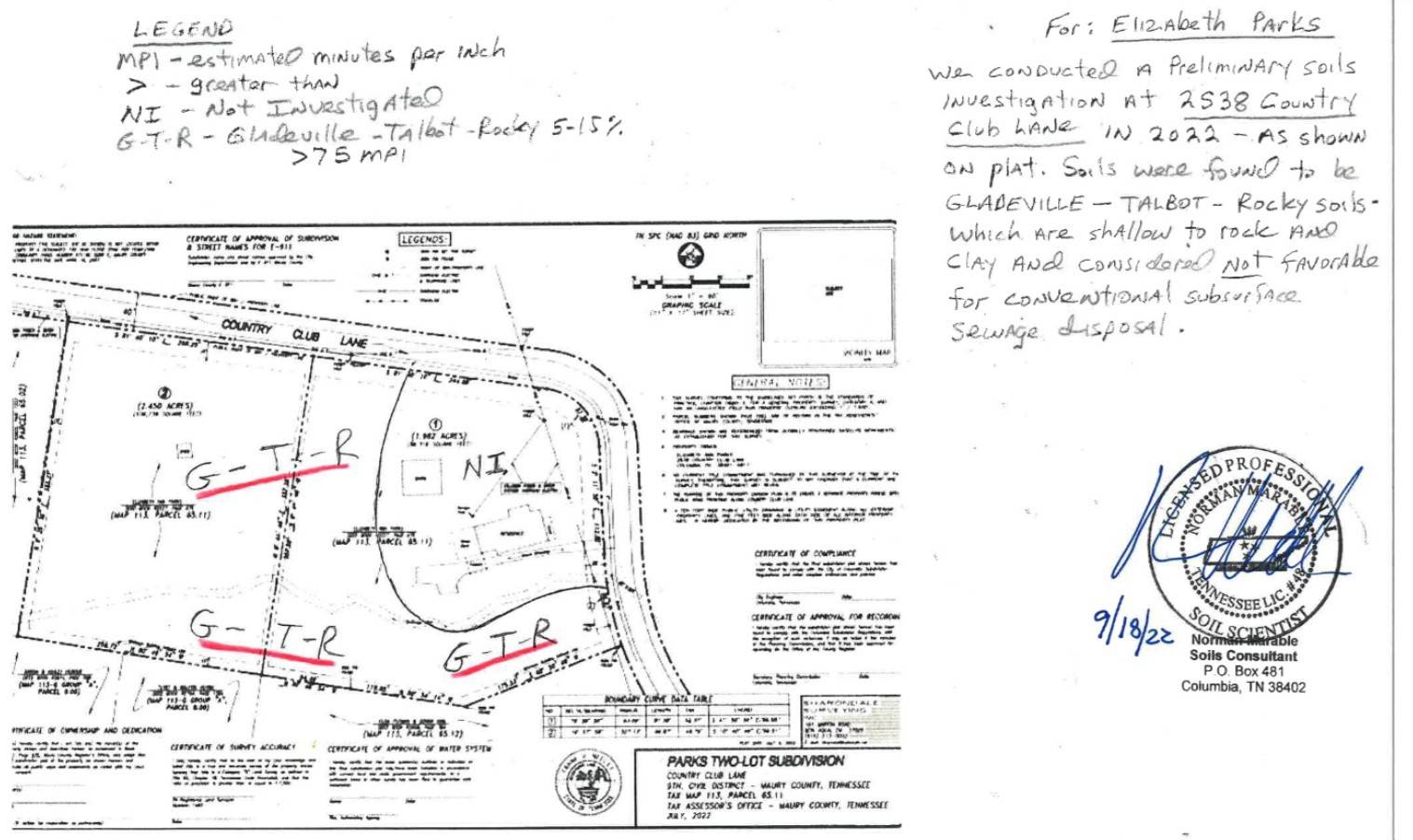0 Country Club Lane, Columbia, TN 38401