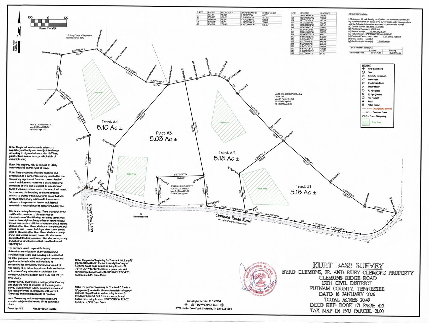 0 Clemons Ridge Rd, Silver Point, TN 38582