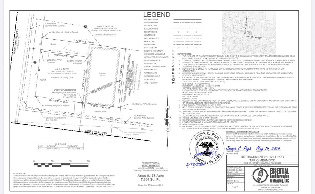 203 E 8th St, Columbia, TN 38401