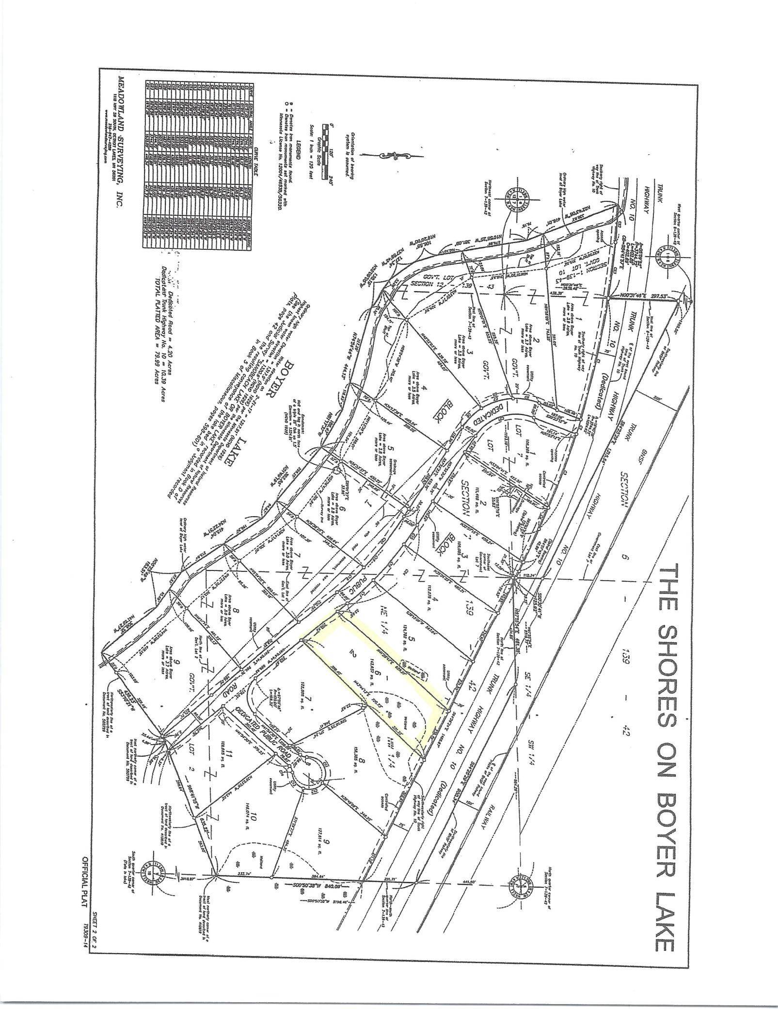 Lot 6 Blk 2 Boyer Lake Road RD, Lake Park, MN 56554