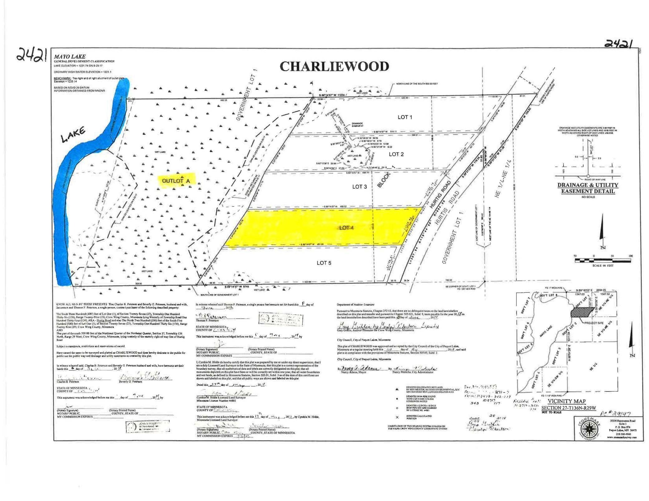 TBD - Lot 4 Hurtig Road, Pequot Lakes, MN 56472