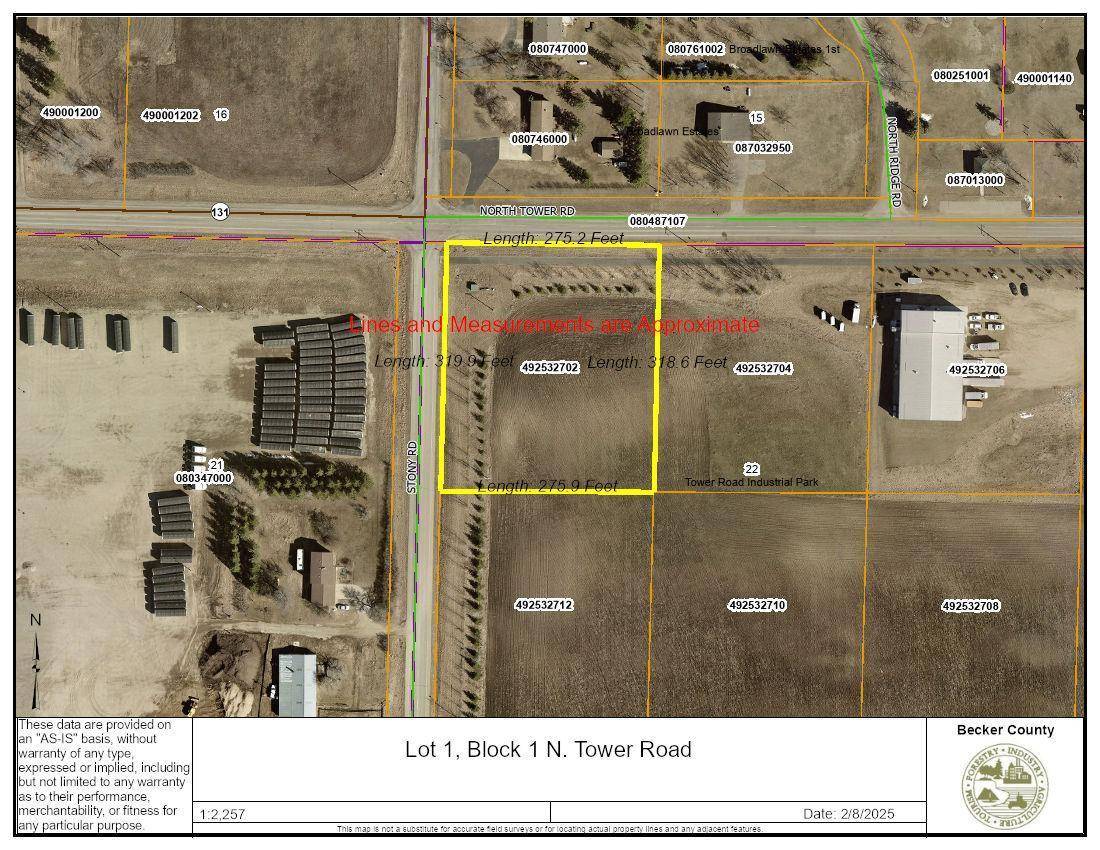 TBD N Tower RD, Detroit Lakes, MN 56501