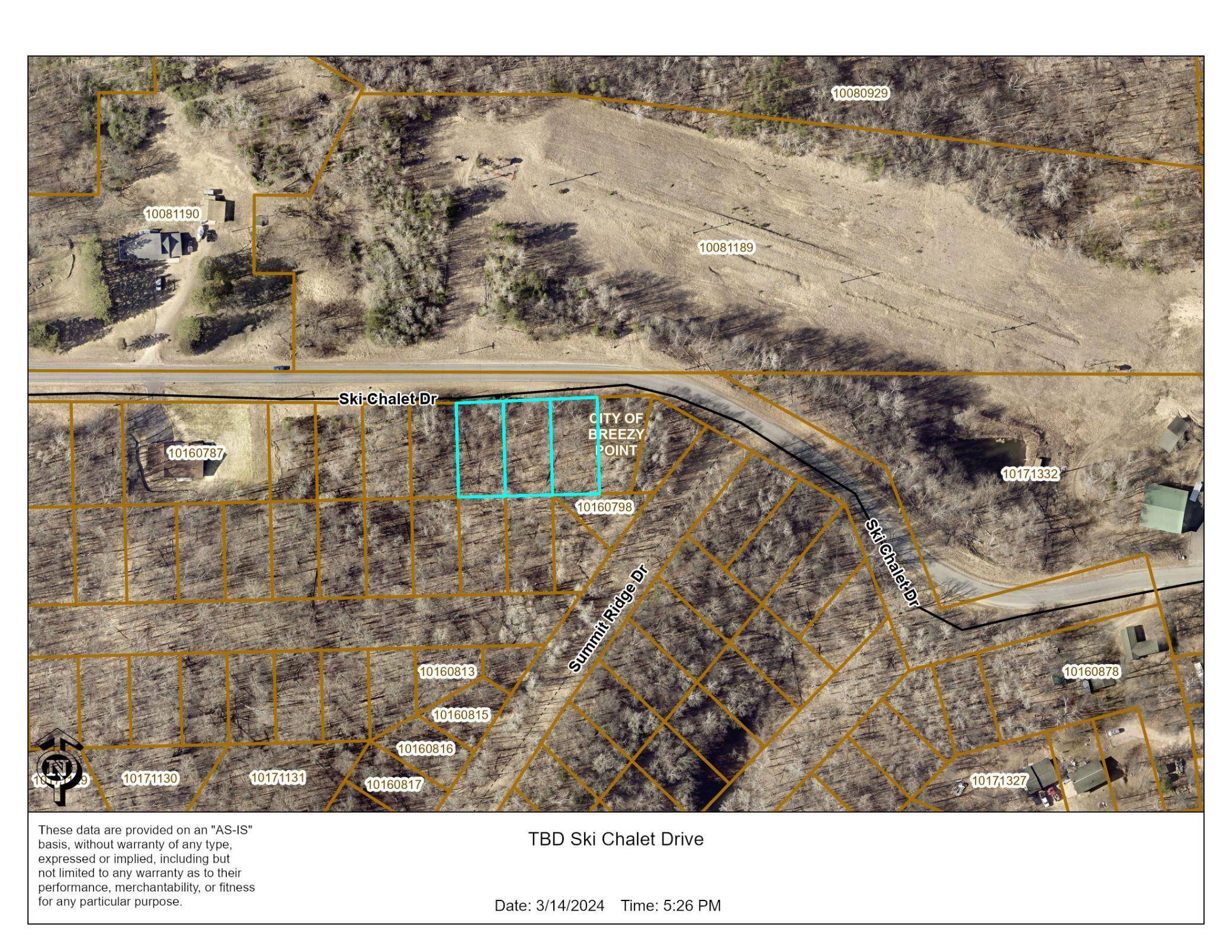 Lots 129-131 Ski Chalet Drive, Breezy Point, MN 56472
