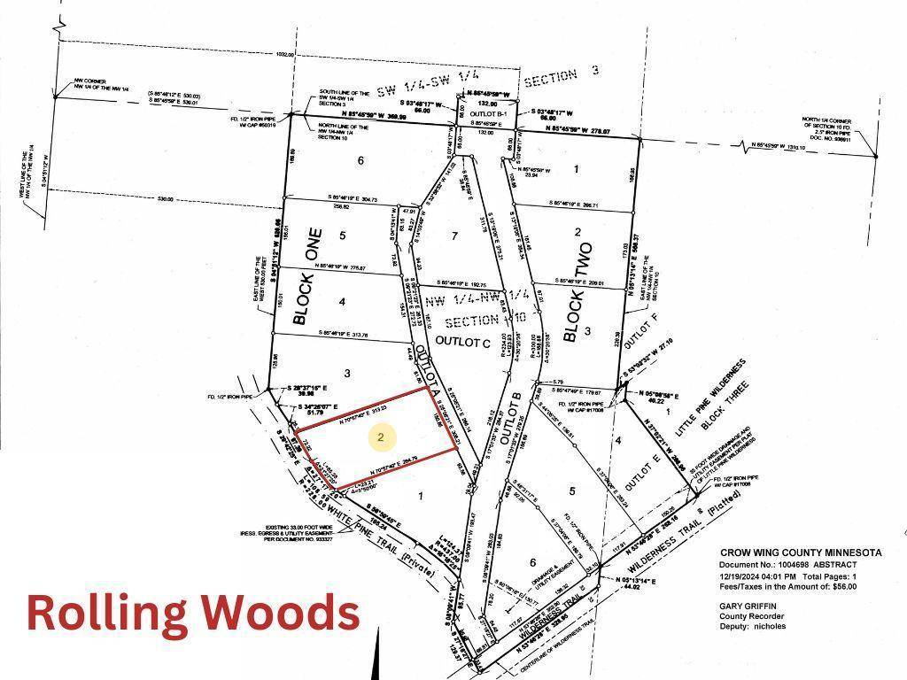 L2B1 Shady LN, Crosslake, MN 56442