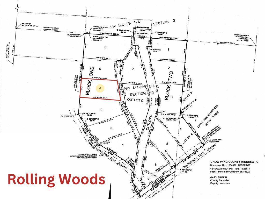 L4B1 Shady LN, Crosslake, MN 56442