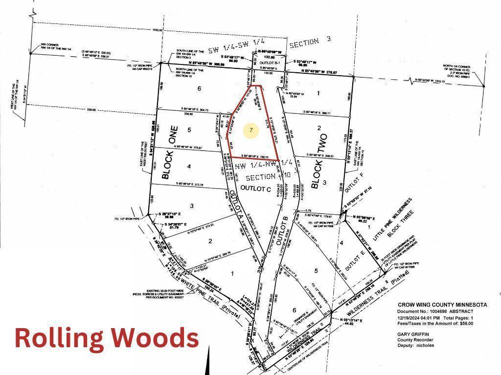 L7B1 Shady LN, Crosslake, MN 56442