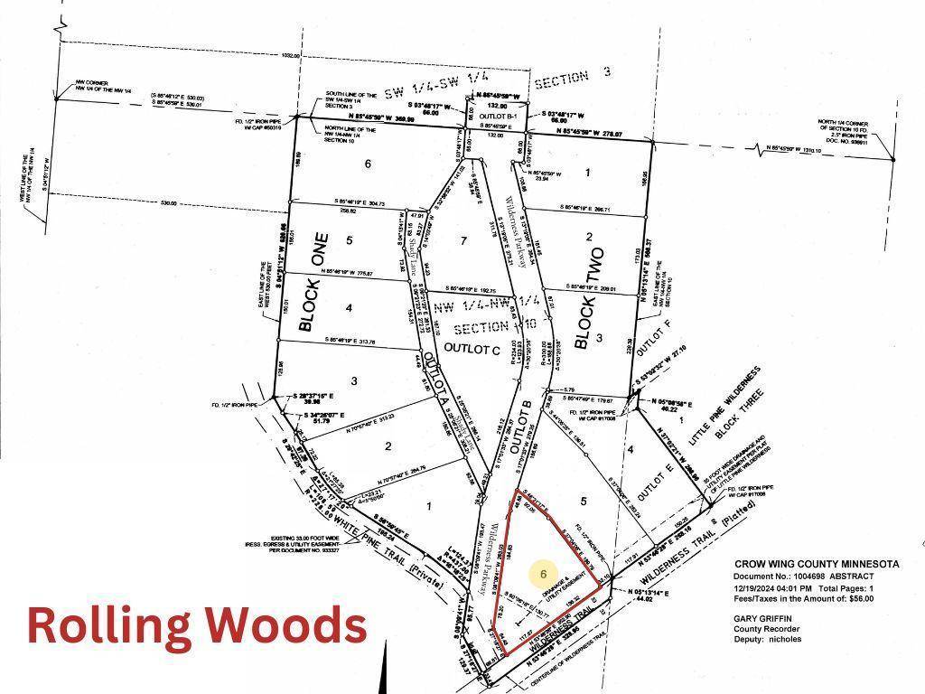 L6B2 Wilderness Pkwy, Crosslake, MN 56442