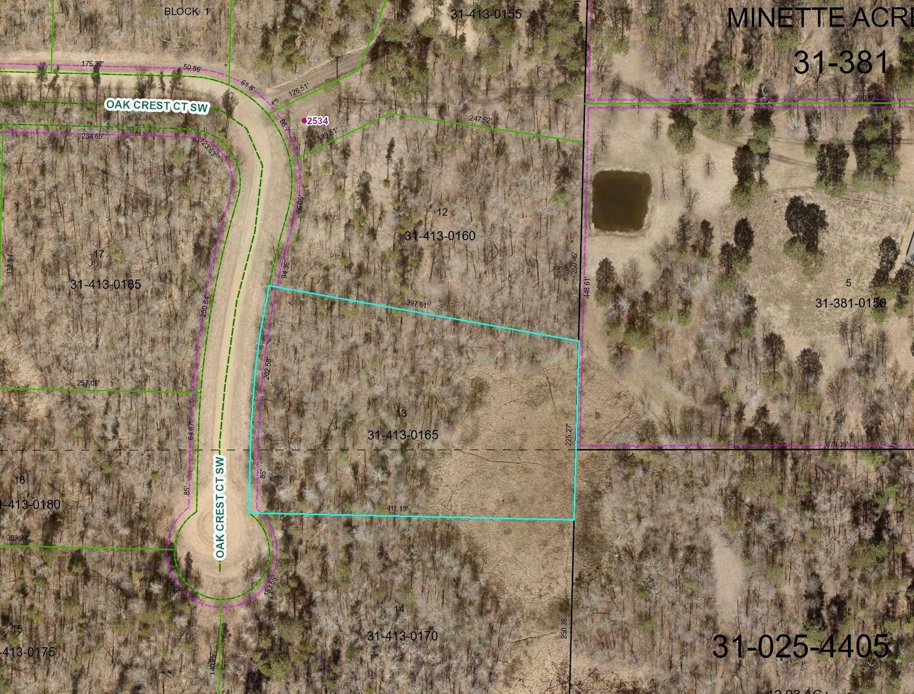 Lot 13 OAK CREST CT SW, Backus, MN 56435
