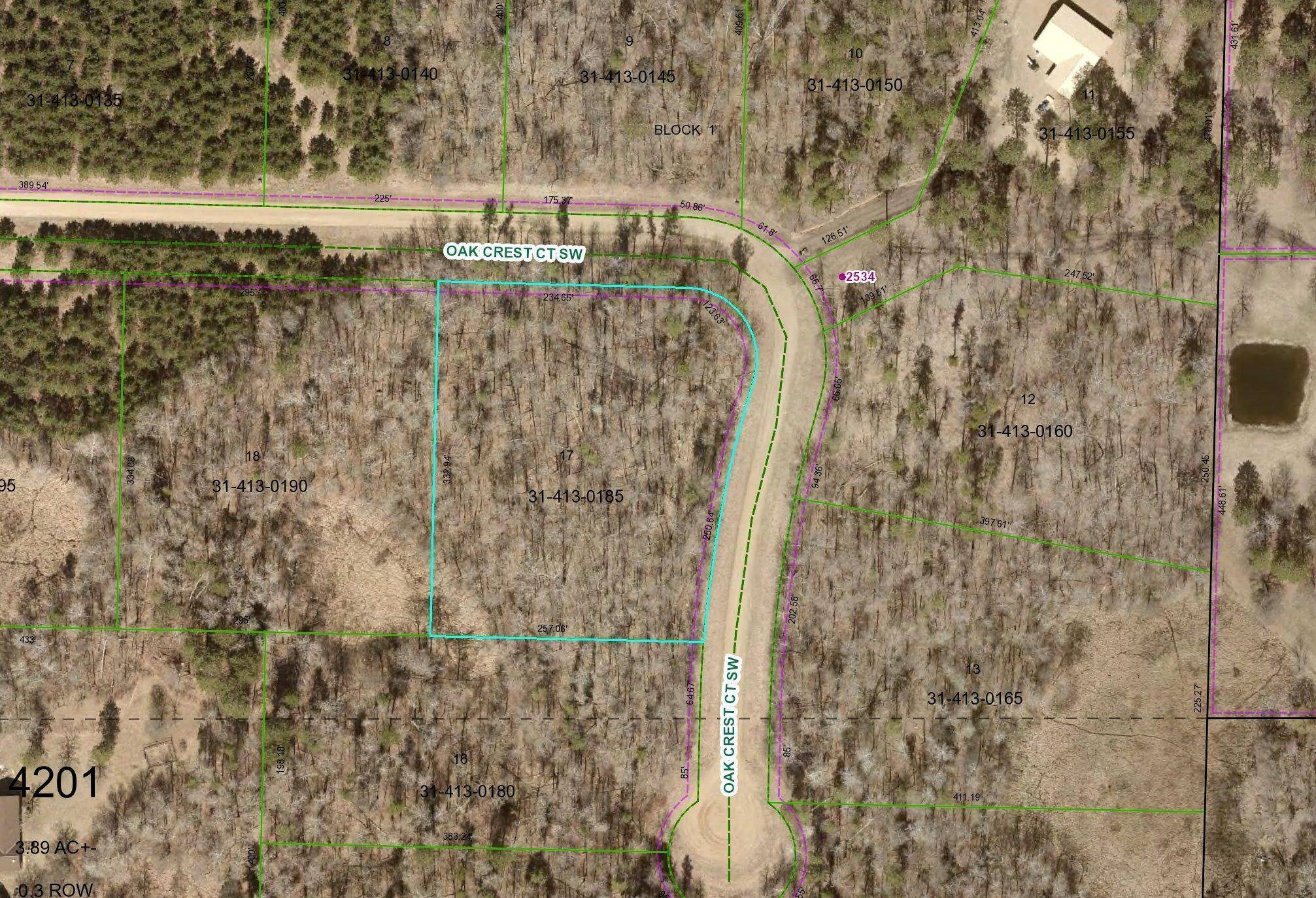 Lot 17 OAK CREST CT SW, Backus, MN 56435